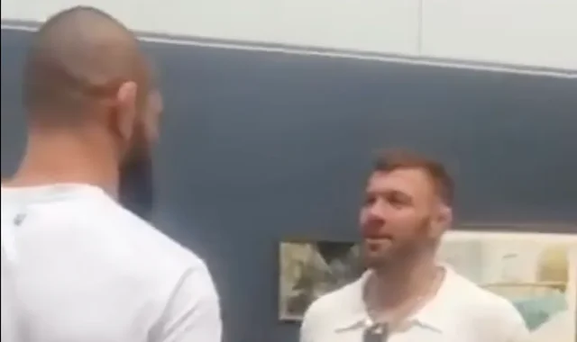 UFC 319: случайната среща между дю Плесис и Чимаев разкри огромна разлика в размерите