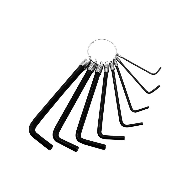 JGO LLAVE ALEN NEGRO 1,5-6MM 8PCS KAMASA