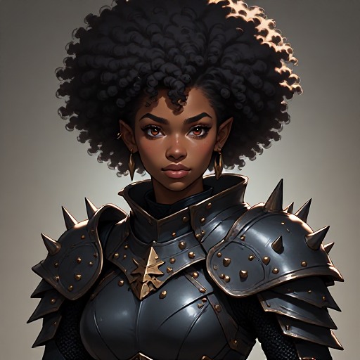 Elegant-Afro-Dark-elf-wearing-(21)