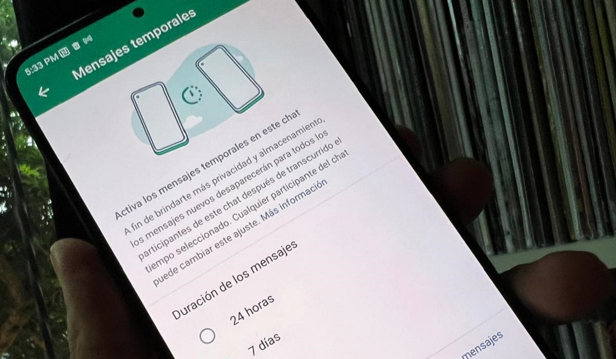 WhatsApp: Cómo activar o desactivar los mensajes temporales