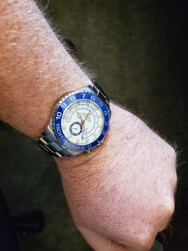 Yachtmaster II Bracelet Size for big 