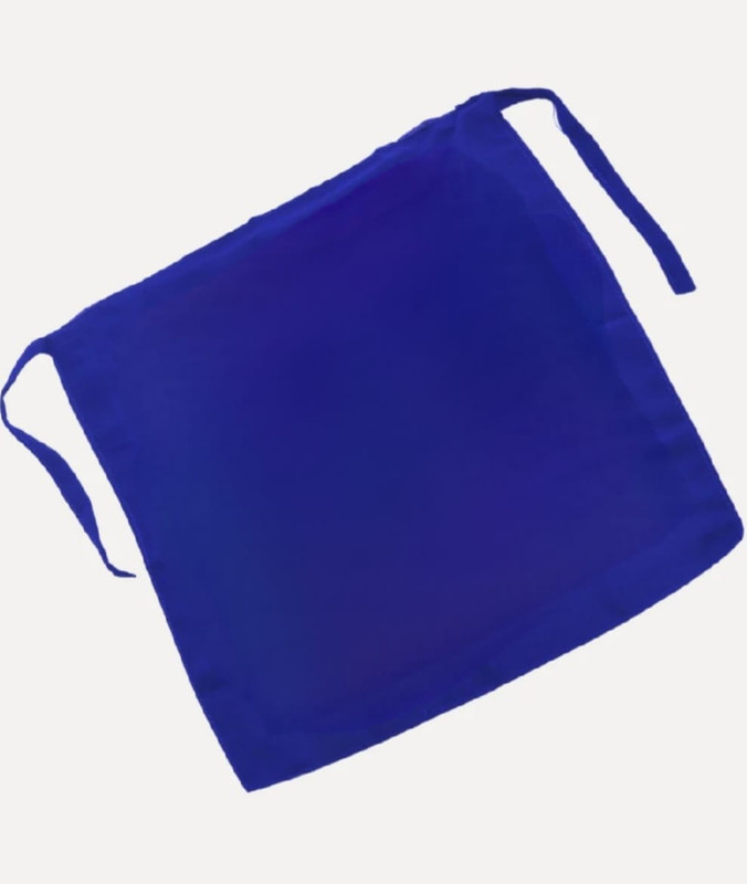 Tie Back Niqab-Royal Blue