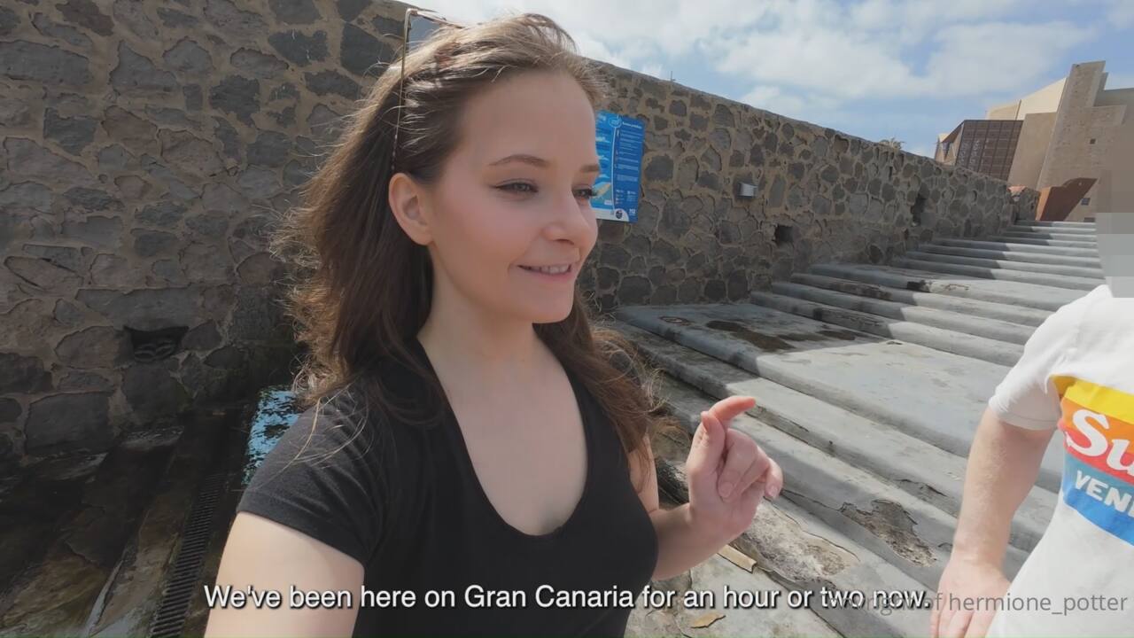 Hermione Potter Gran Canaria Spain Video Leaked