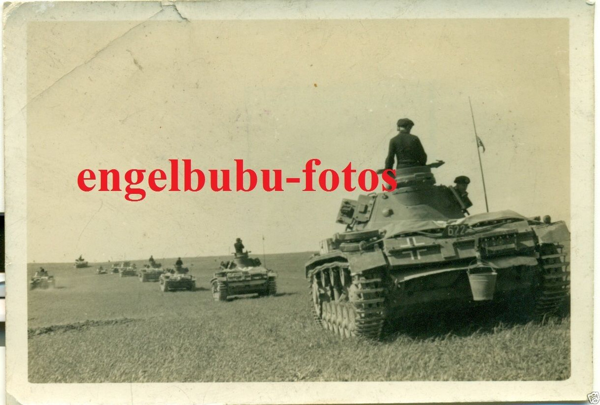 EINSATZ-FOTO - PANZER - PANZER III (selt. Ausfüh