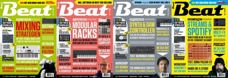 Cover: Beat Musikmagazine No 03, 04, 05, 06 März-Juni 2024