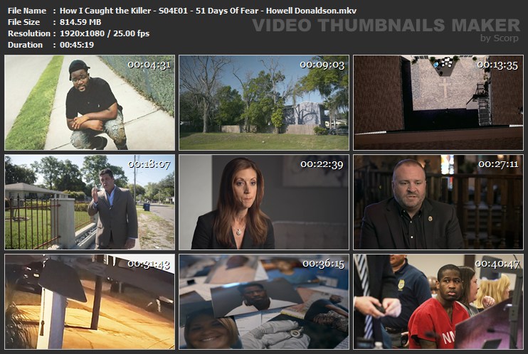 How I Caught the Killer - S04E01 - 51 Days Of Fear - Howell Donaldson.mkv