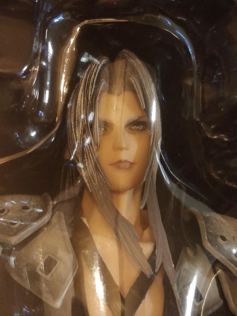 7 Advent Children Sephiroth Play Arts Kai Figure Neuf Scellé Final Fantasy VII
