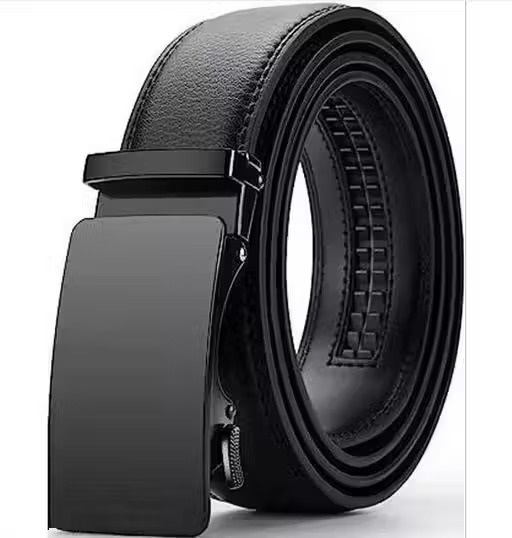 Artificial Leather Black Belt Pack of 1.(B103)