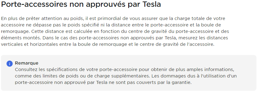 Coffre Attelage Thule Arcos - Forum et Blog Tesla