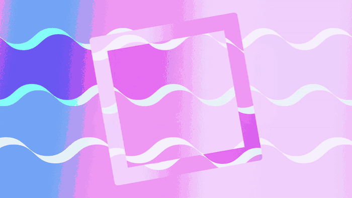 Countdown – Dreamwave Lines – Tilted Frame