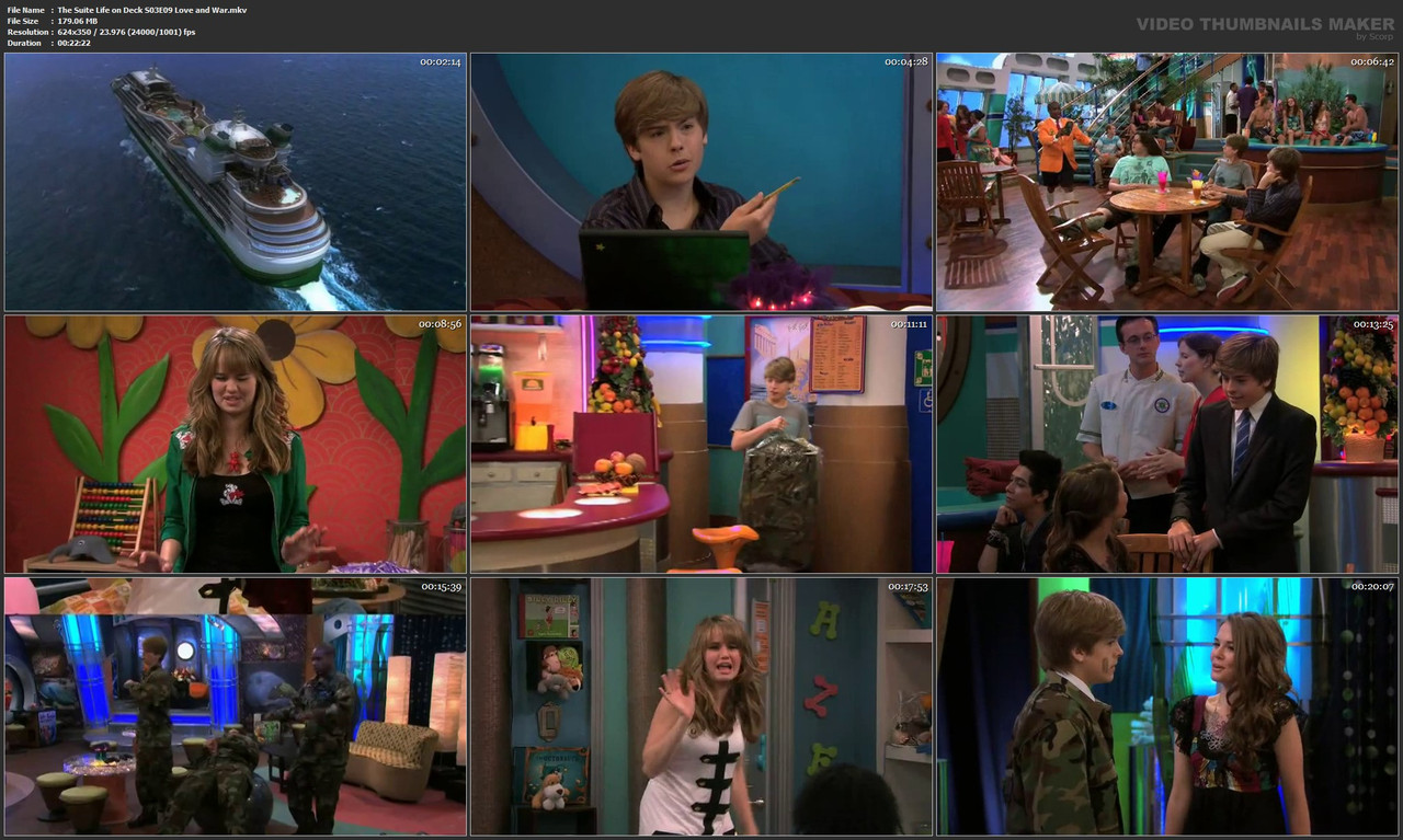 The Suite Life on Deck S03E09 Love and War.mkv