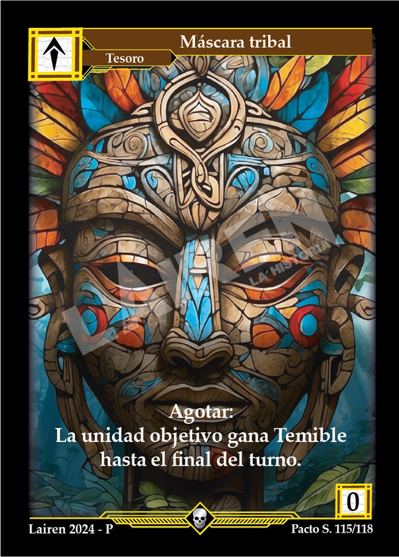 MASCARA TRIBAL