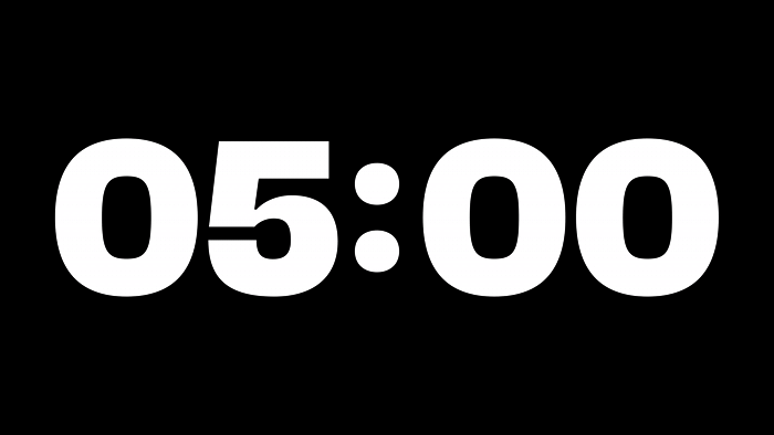 Raíz Alpha Channel: Cuenta Regresiva de 5 Minutos en Alta Resolución