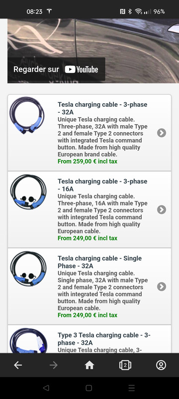Câbles fournis à la livraison par Tesla - Page 9 - Forum et Blog Tesla