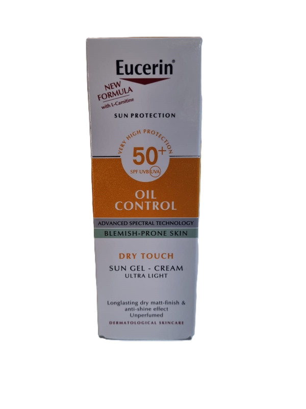 Eucerin Fc Gel Dry Touch Cream Spf 50+ 50Ml