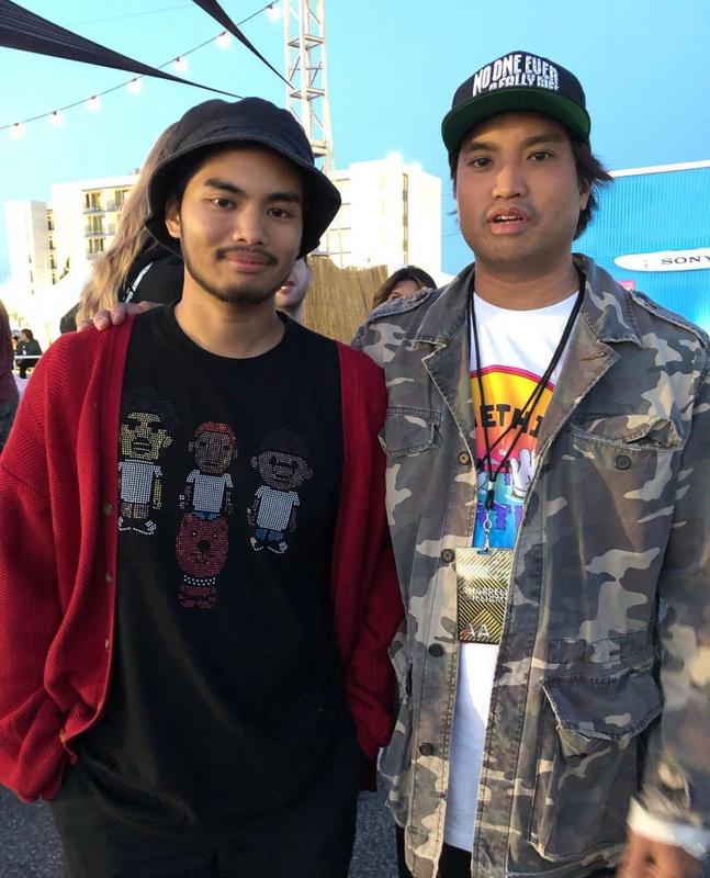 Chad-Hugo-With-His-Older-Son