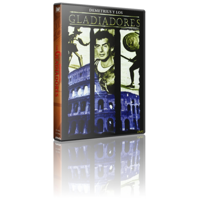 Portada - Demetrius y los Gladiadores [DVD9Full] [PAL] [Cast/Ing/Fr/Ale/It] [Sub:Varios] [1954] [Aventuras]