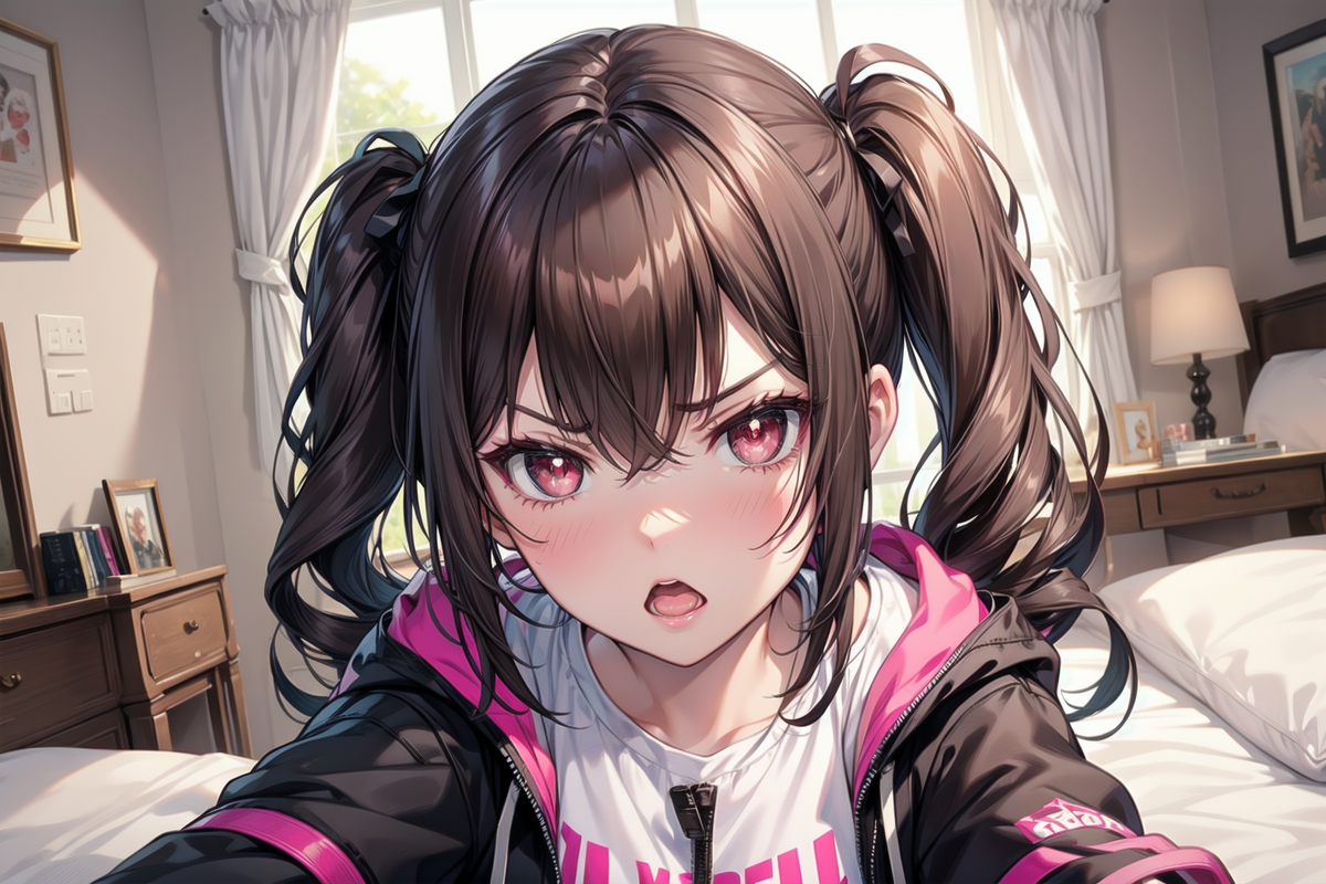 Amira yelling at you
