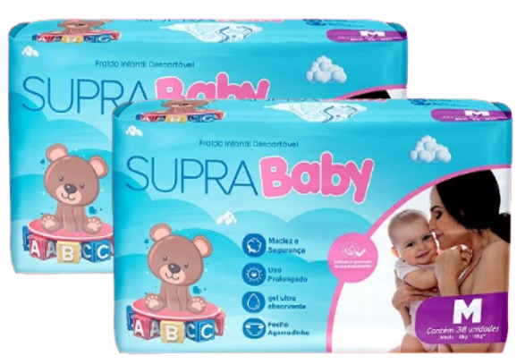 FRALDA SUPRA BABY MEGA