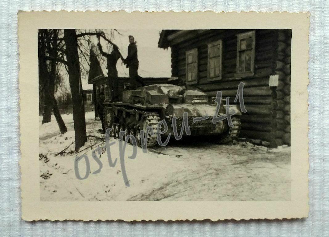 Foto 2WK dt. Panzer Russland Tank Sturmgeschütz Kettenfahrzeug