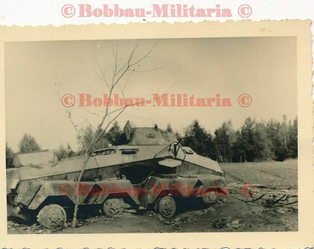 Gebirgsjäger-Reg.100 8-Rad Panzerspähwagen SdKfz Grodek-Lemberg 