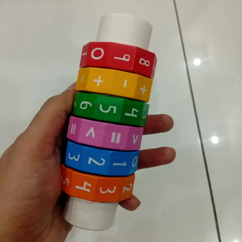 Alternative view of Wooden Educational Kids Activities montessori