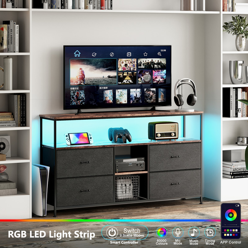 Meuble TV rétro