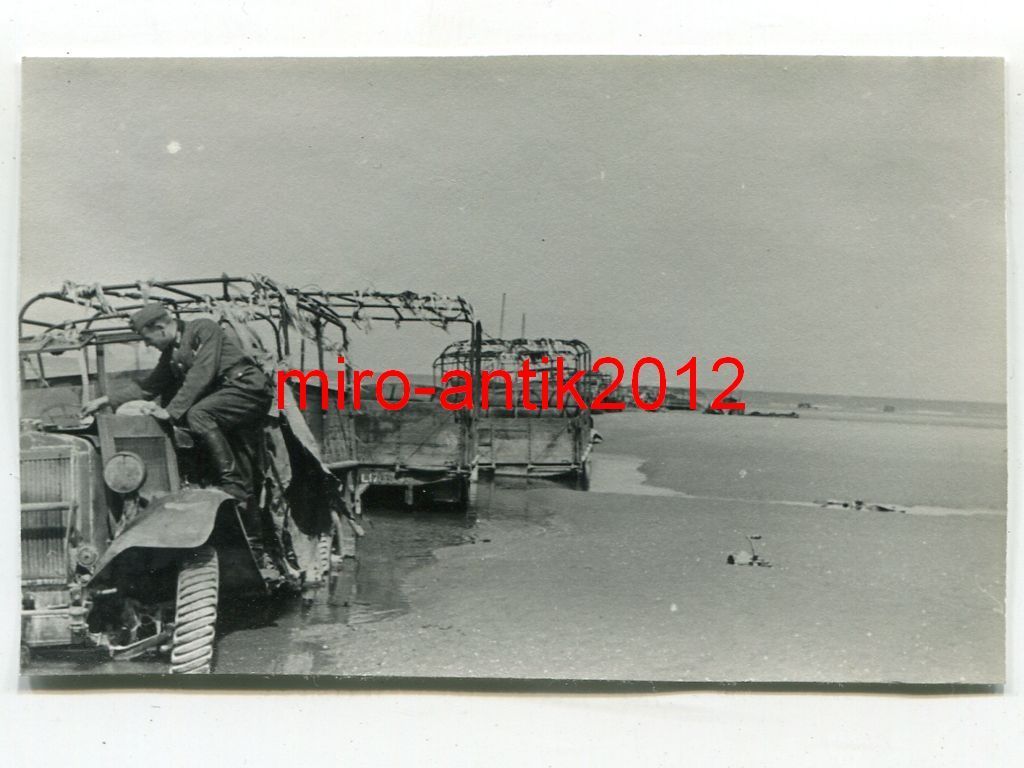 Wehrmacht, A.R.35, zerstörte englische Fahrzeuge