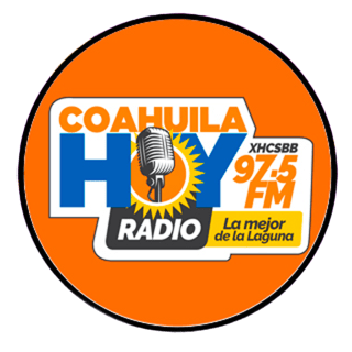 97.5 Coahuila Hoy Radio (Torreón) - 97.5 FM - XHCSBB-FM - Grupo M Radio - Torreón, Coahuila logo