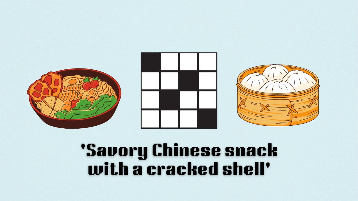 Savory Chinese Snack With A Cracked Shell NYT