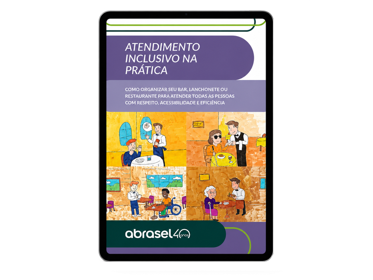 Cartilha Atendimento Inclusivo na Prática - Abrasel