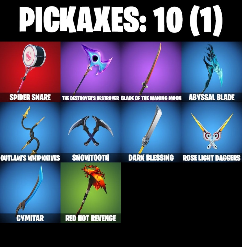 pickaxes comp
