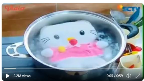 Adegan Hello Kitty direbus di sinetron SYK