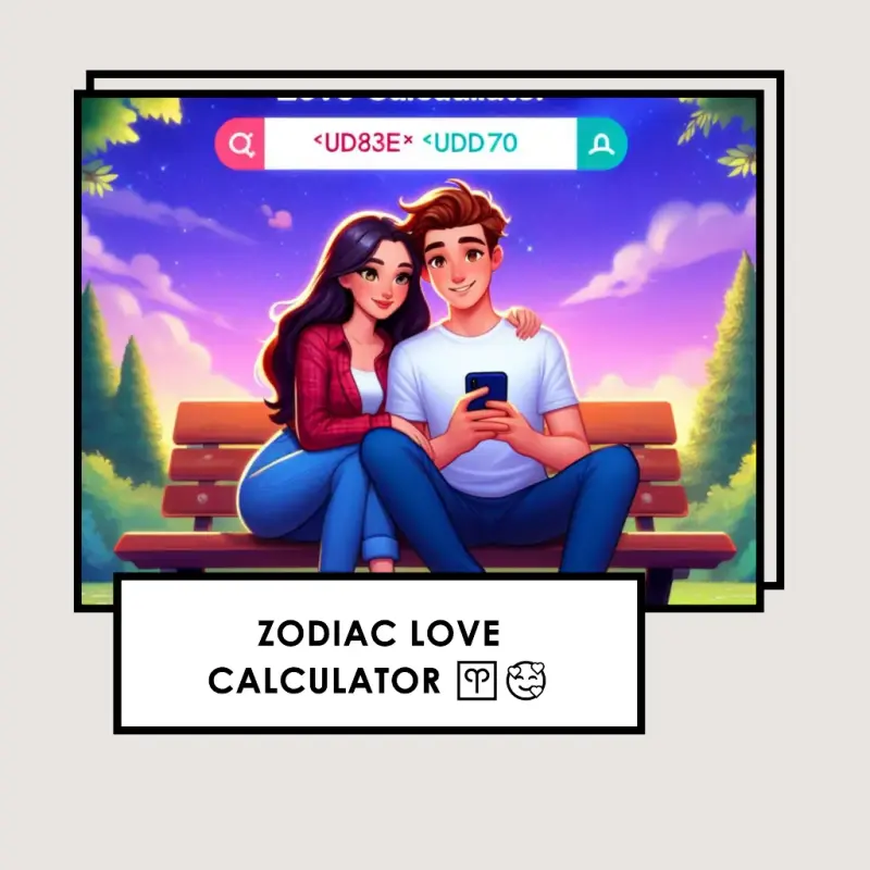 Zodiac Love Calculator тЩИЁЯе░