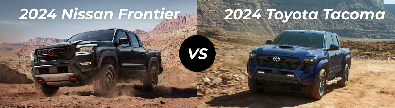 2024 Nissan Frontier vs. 2024 Toyota Tacoma in Staunton, VA
