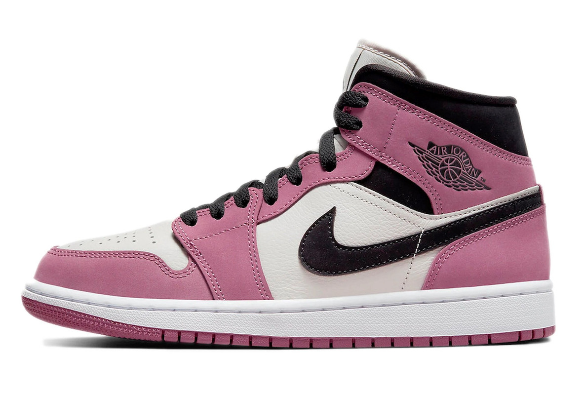 Nike Air Jordan 1 Mid "Light Mulberry"