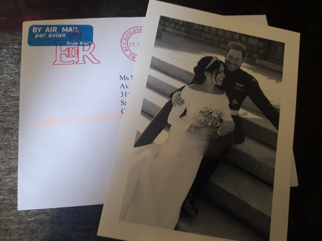 Carta Harry y Meghan