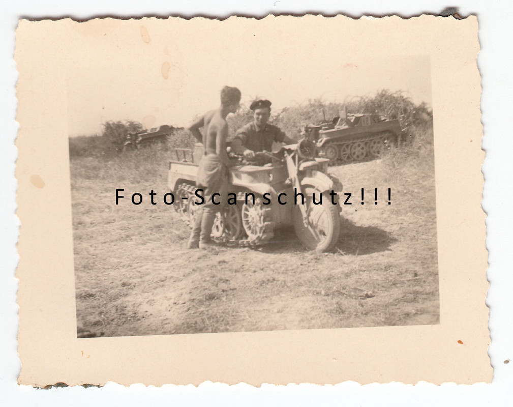 WH Sonderkraftfahrzeug 2 (Sd.Kfz. 2) NSU Kettenkrad Afrika DAK 1