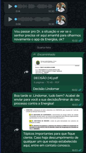 R$4.579 em cobranças bloqueadas por liminar