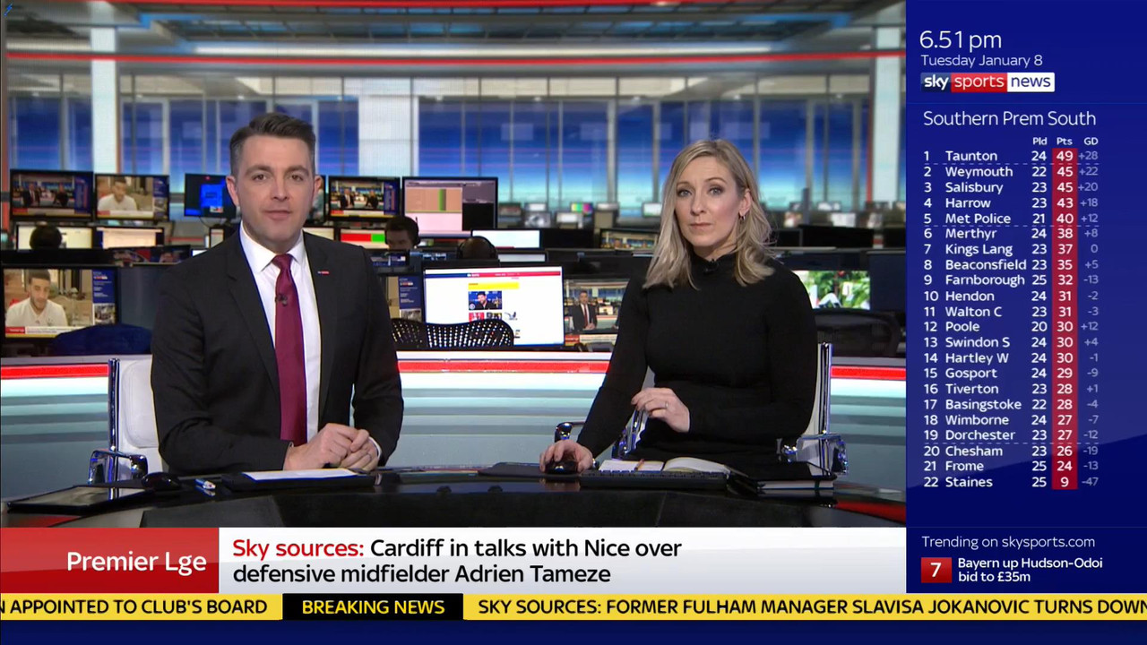 08 January - 18.38.07 - Sky Sports News At 6 2019. A comprehensi