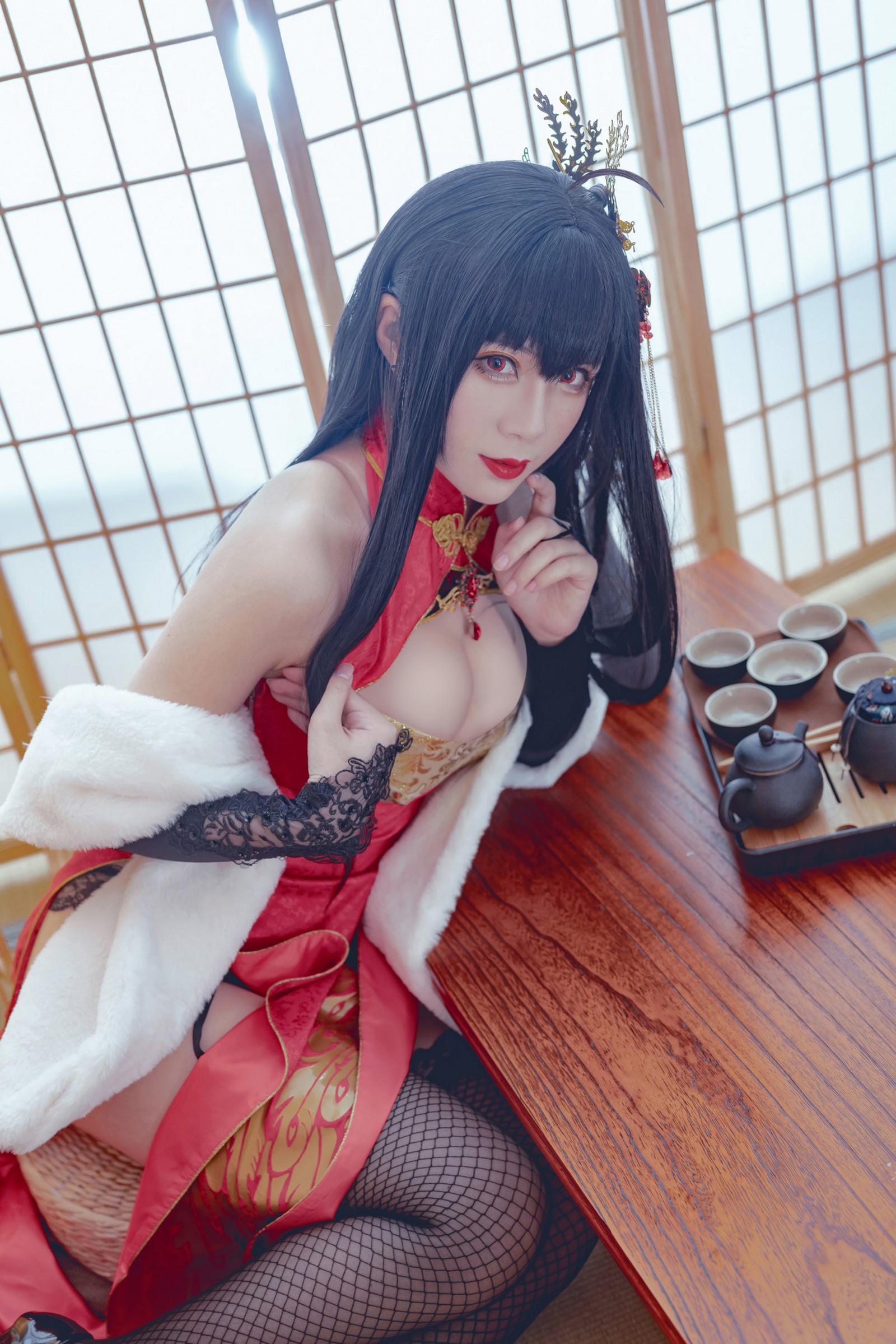 羊大真人 – 大凤 凤鸣春晓 Cosplay 高清写真集（23P-318.8MB）碧蓝航线插图7