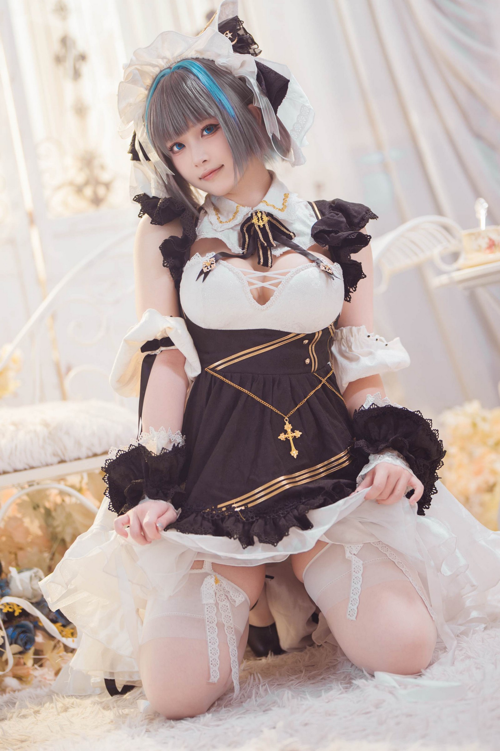 屿鱼 Yuyu 碧蓝航线 柴郡 Cosplay 写真图集｜Azur Lane（54P｜138MB）插图7