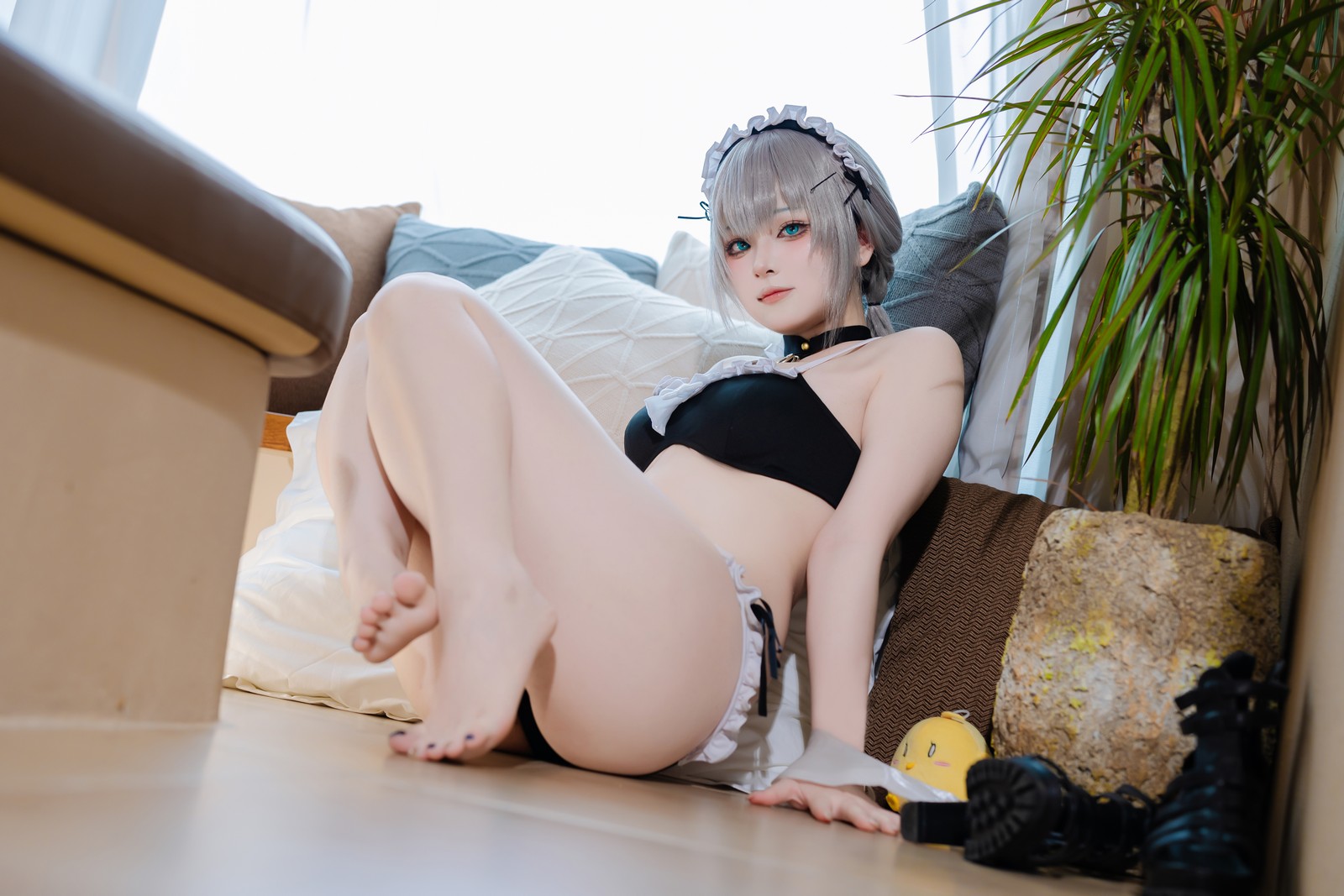 屿鱼 Yuyu 碧蓝航线 曼彻斯特 泳装 Cosplay 写真集（50P｜365MB）插图1