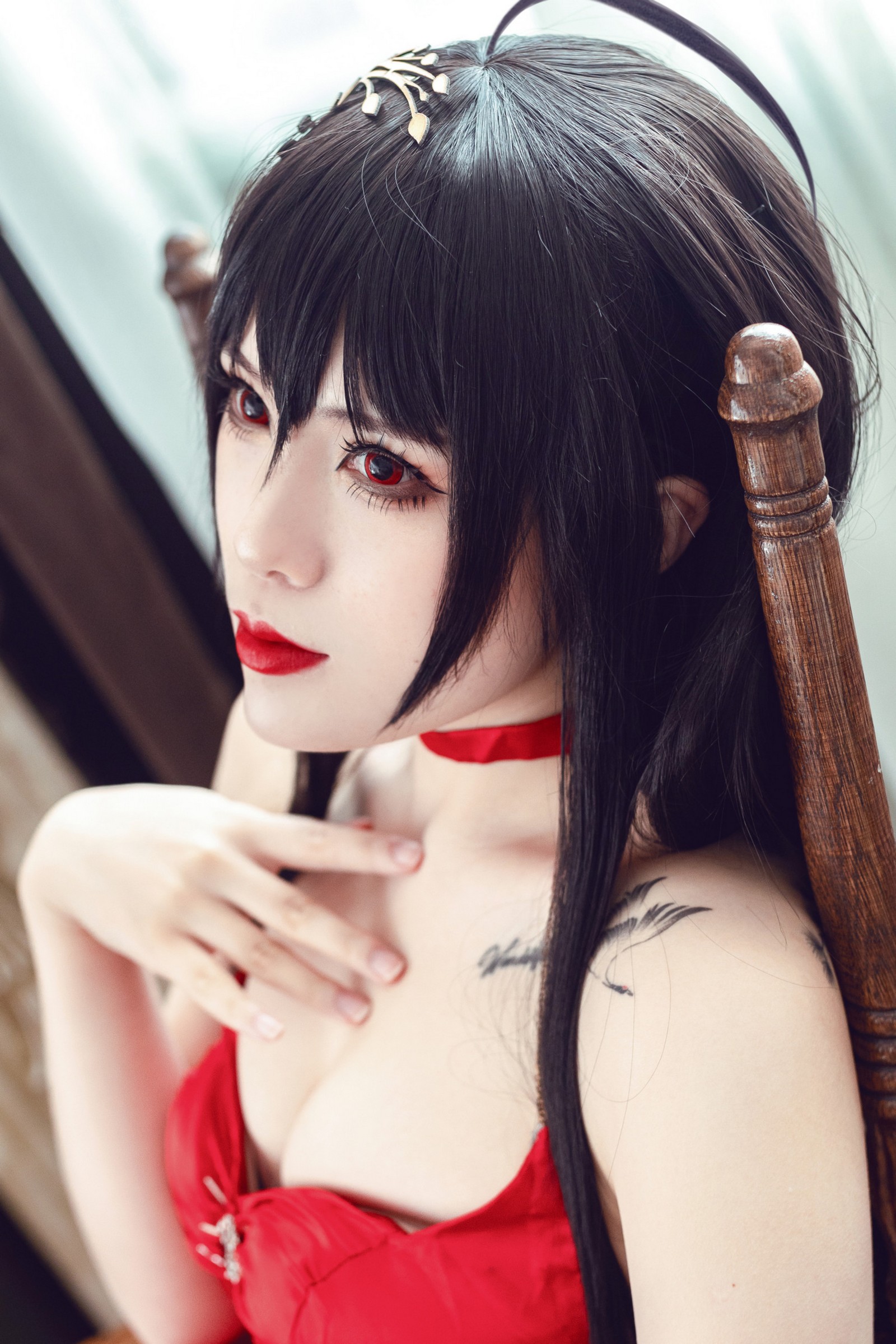 羊大真人 – 大凤 毒苹果 Cosplay 高清写真集（15P-153.3MB）碧蓝航线插图1