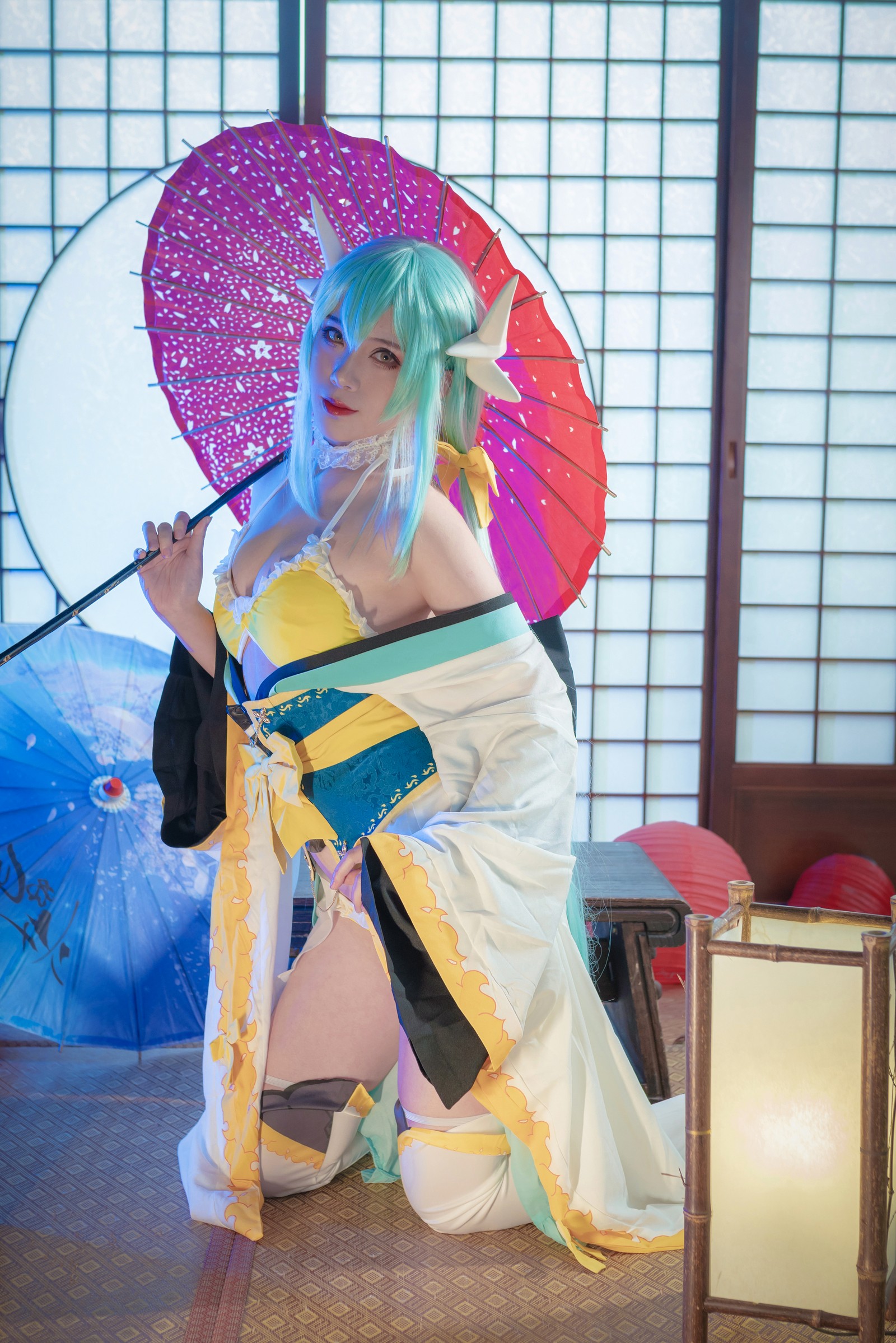 羊大真人 – 清姬泳装 Cosplay 高清写真集（18P-179.5MB）Fate 系列插图3