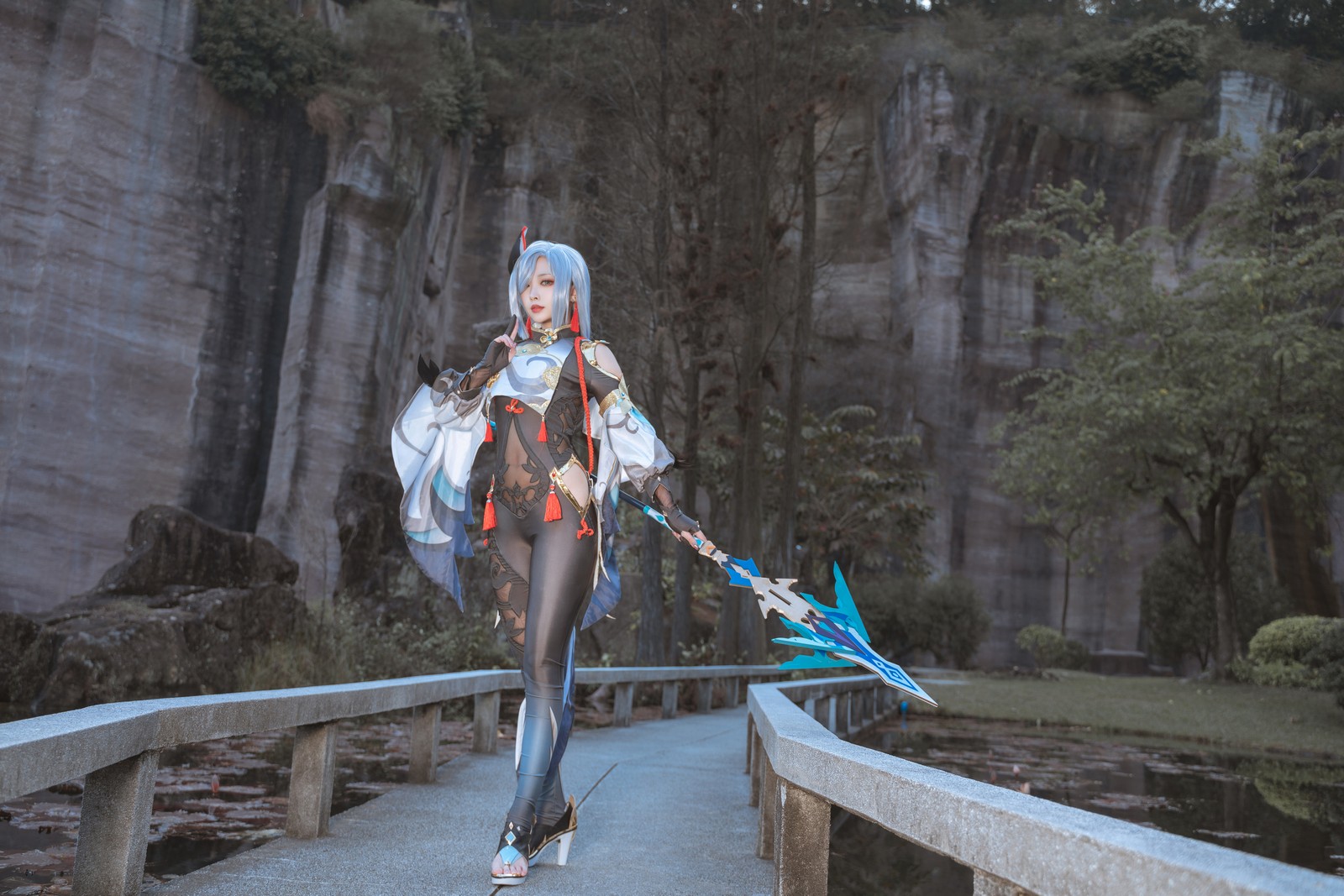 宮本桜 申鹤 Cosplay 写真合集｜原神人气角色 高清摄影（22P｜283MB）插图3