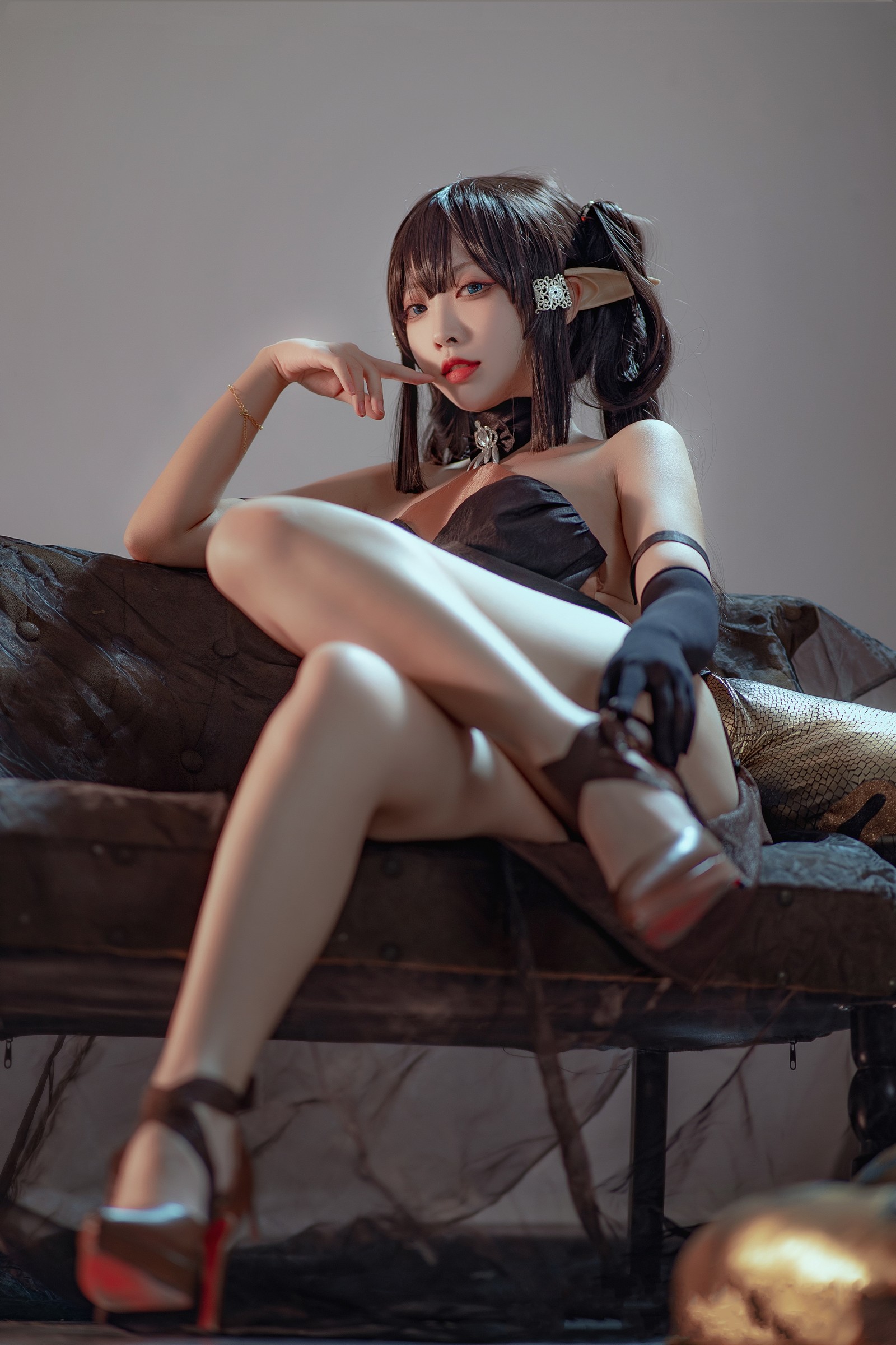 宮本桜 森蚺 同人 Cosplay 写真合集｜重装干员主题（26P｜298MB）插图2