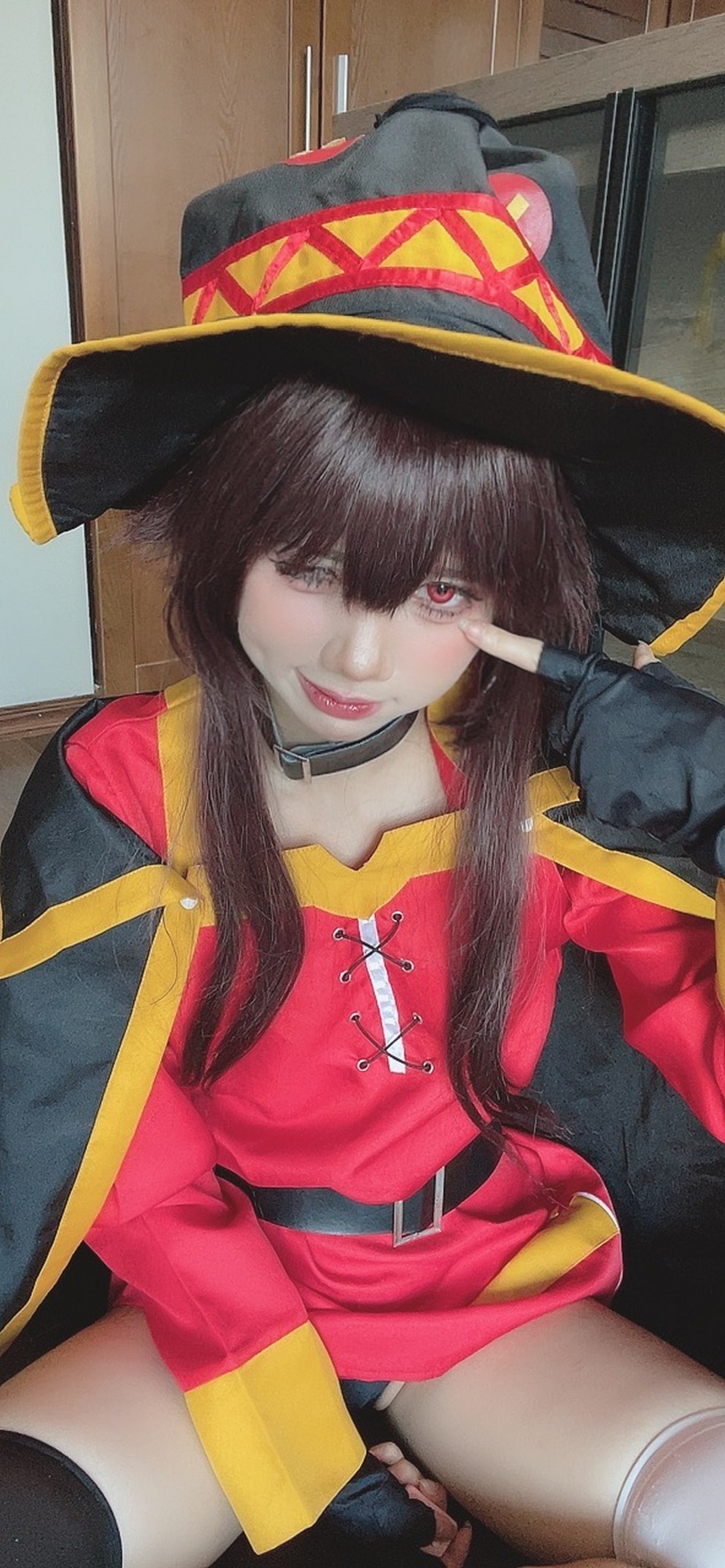 PoppaChan Megumin Cosplay (Konosuba) – 128 Photos 12 Videos 1.01GB插图6