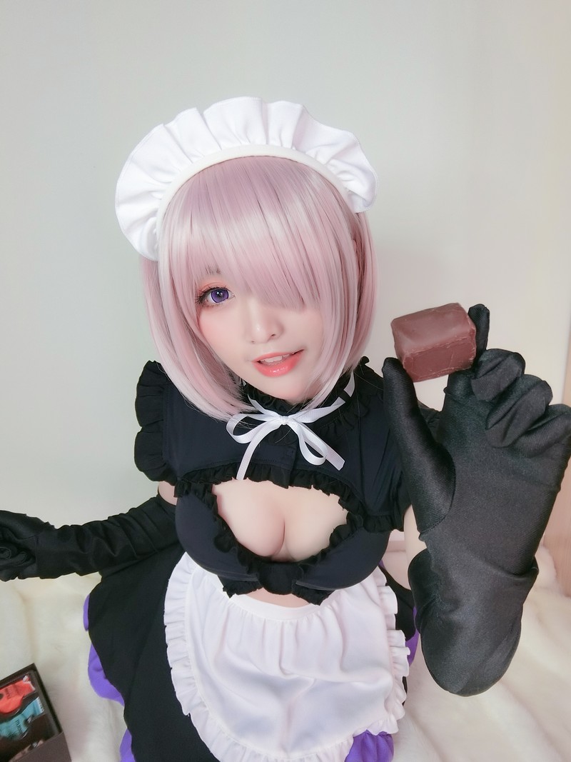 星野Saori 玛修 Mash Kyrielight Cosplay Fate系列写真【13P-64MB】插图4