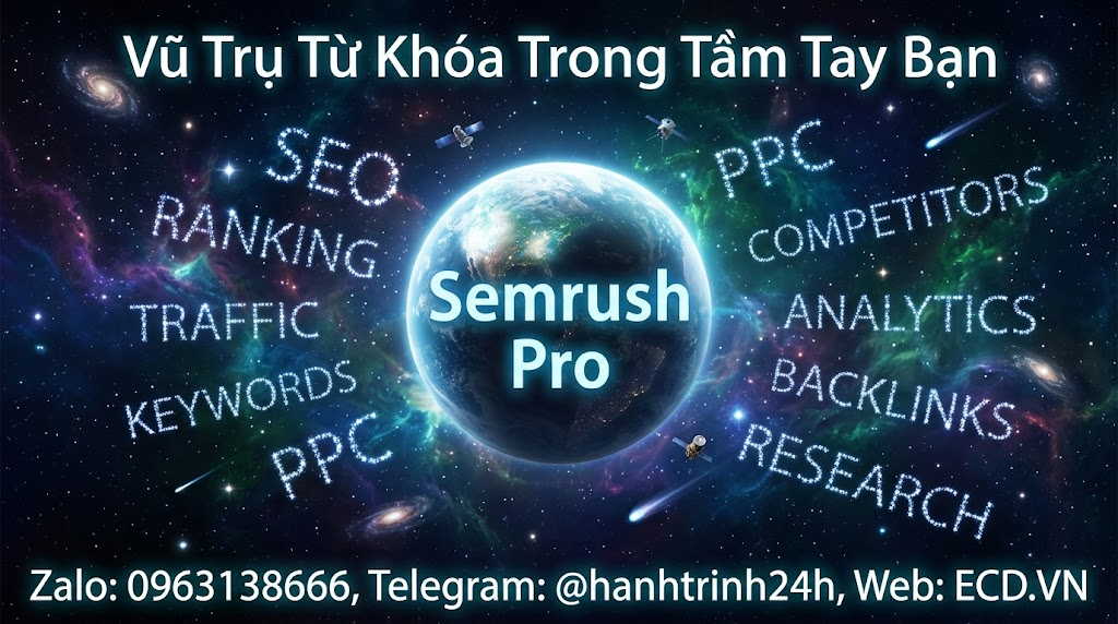 nhượng semrush pro Việt Nam